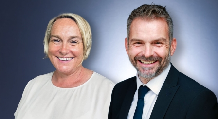 CEOs Rebekah Iiyambo (left) and John Camp