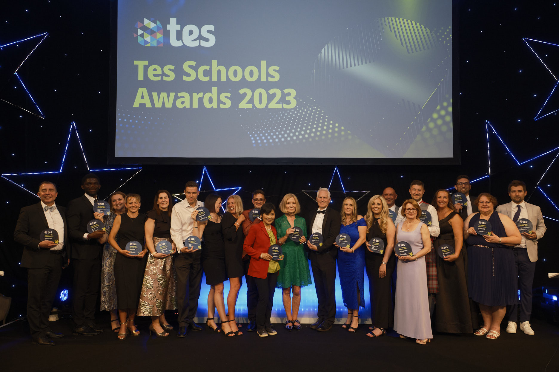 Tes Schools Awards 2023 GROUP SHOT