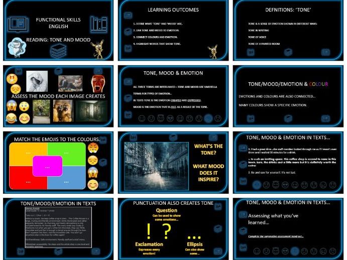 New Functional Skills English - Entry 3 - Reading Tone and Mood