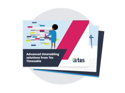 Image of doc for Tes Timetable brochure
