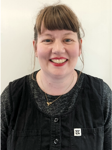 Lisa Rushton who is studying for her level 3 apprenticeship through Tes Institute