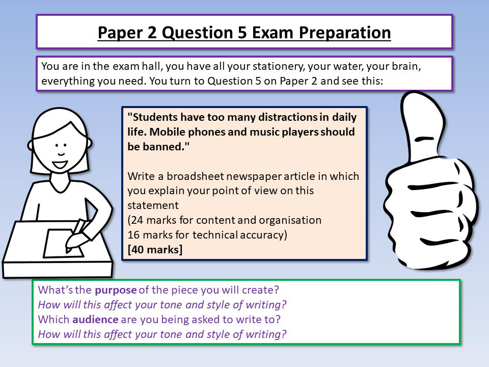 AQA English Language Paper 2 Exam Preparation